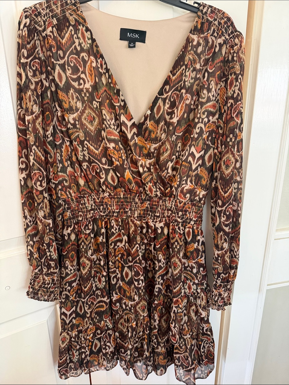 Like New Autumn Long Sleeve Dress - Size Medium